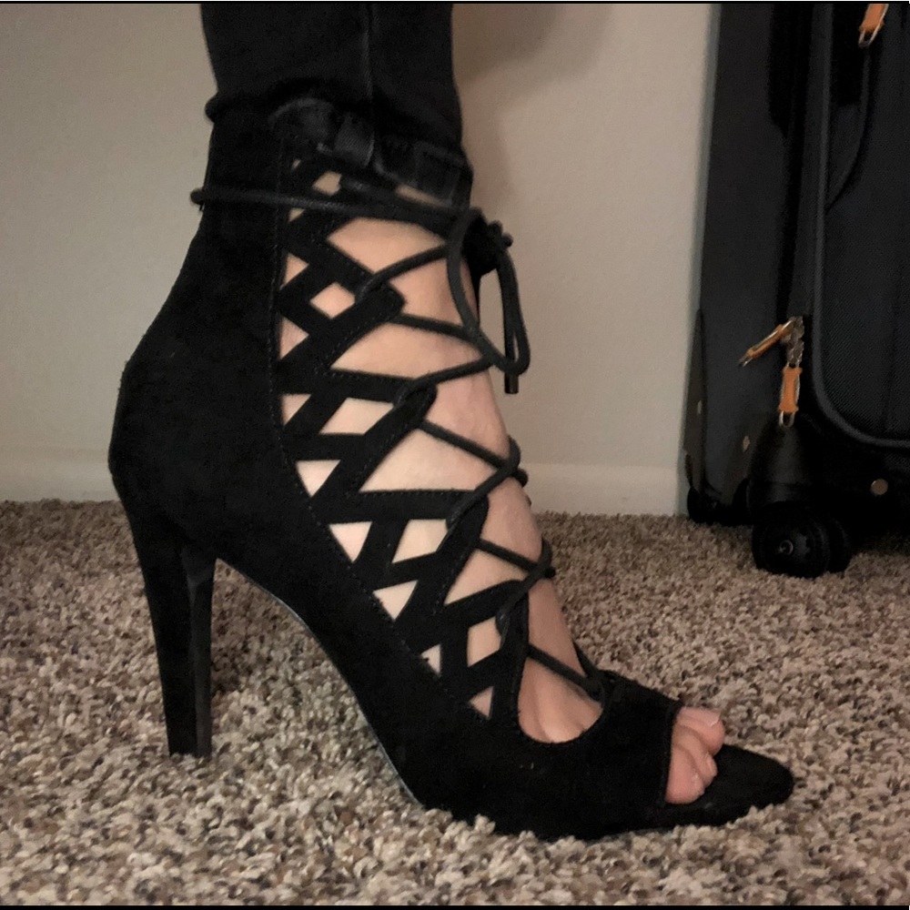 Black heels